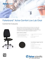 Fisherbrand™ Active Comfort Low Lab Chair brochure