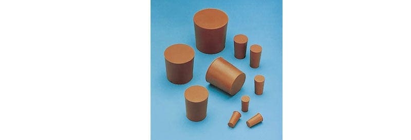 Fisherbrand™ Solid Rubber Stoppers