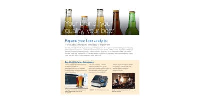 Expand your beer analysis with GENESYS Vis and UV-Vis Spectrophotometers