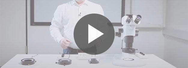 Contrasting using segment modes on a ring light