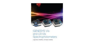 GENESYS Vis and UV-Vis Spectrophotometers