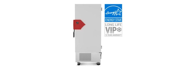BINDER™ Series UF V - Ultra-Low Temperature Freezer, with Climate-Neutral Refrigerants