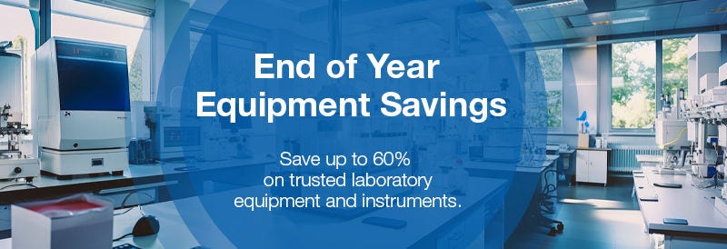 Equipment and Instrument End of Year Sale