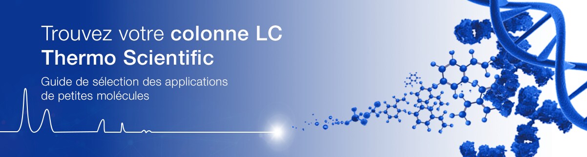 Guide de sélection des applications des petites molécules