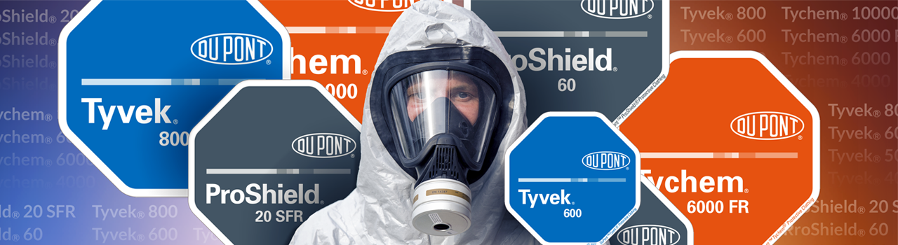 Different jobs require different levels of protection. DuPont Brand banner