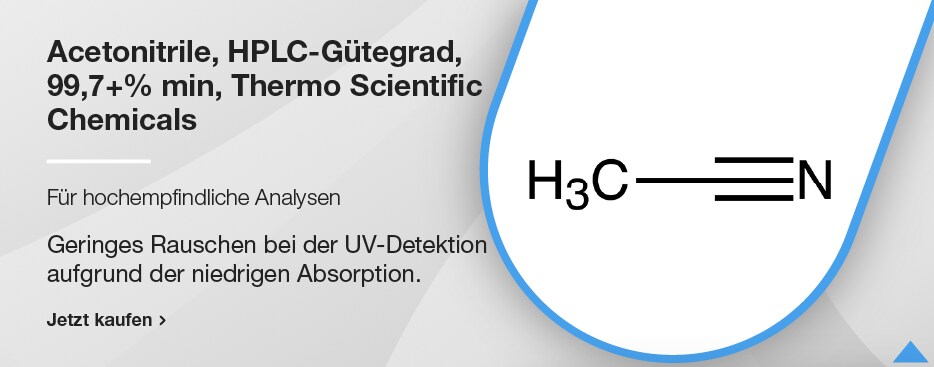 Acetonitrile, HPLC-G&uuml;tegrad, 99,7 +% min, Thermo Scientific Chemicals