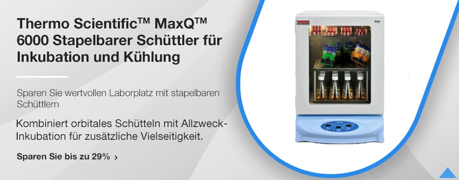 Thermo Scientific&trade; MaxQ&trade; 6000 Stapelbarer Sch&uuml;ttler f&uuml;r Inkubation und K&uuml;hlung