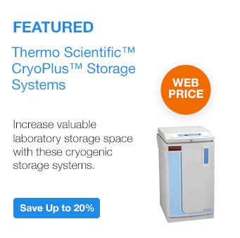 Save up to 20% on Thermo Scientific™ CryoPlus™ Storage Systems