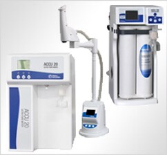 Water purification systems, ACCU20, ACCU100, ACCU500
