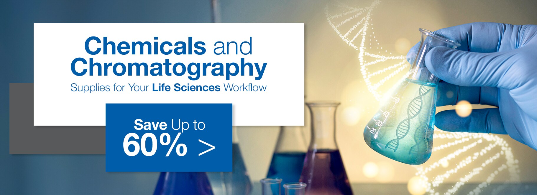 Chemicals and Chromatography Promo Banner