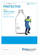 DURAN™ protect+ Safety Coated Bottles