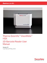 VisionMate™ HSX barcode reader User Manual