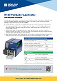 Brady i7100 Vial Label Applicator