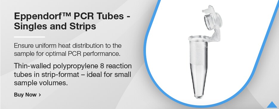 Eppendorf&trade; PCR Tubes - Singles and Strips