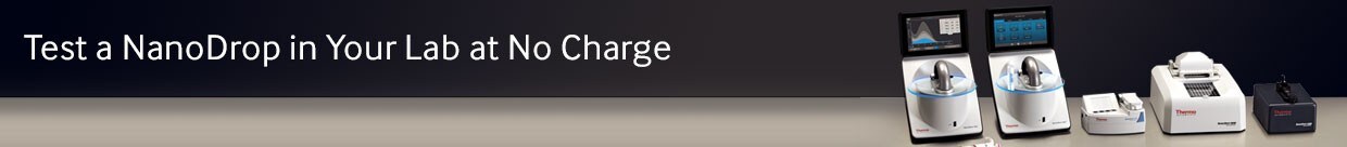 NanoDrop Free Trial Program NanoDrop Free Trial Program