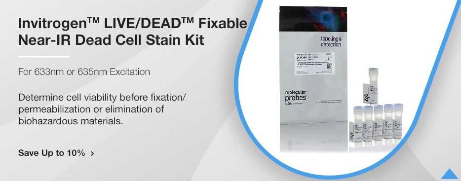 Invitrogen™ LIVE/DEAD™ Fixable Near-IR Dead Cell Stain Kit