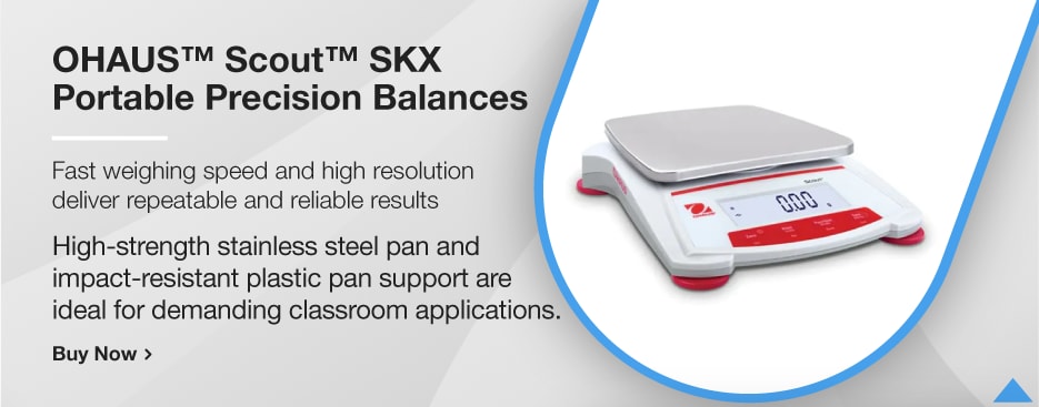 OHAUS™ Scout™ SKX Portable Precision Balances OHAUS™ Scout™ SKX Portable Precision Balances